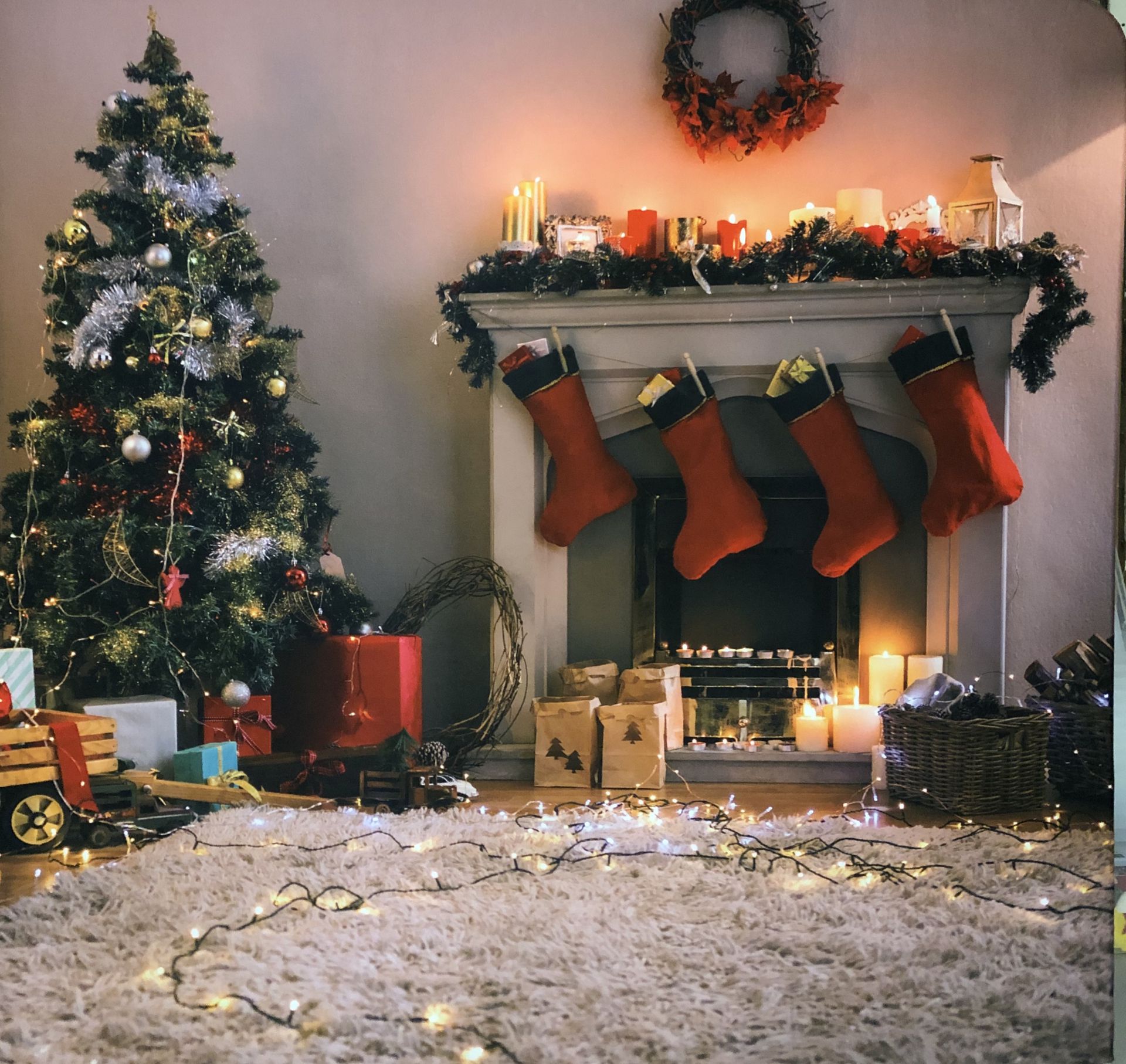 Christmas backdrop